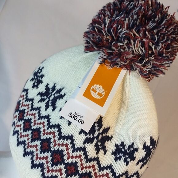 NWT Timberland Sherpa Lined Beanie - Picture 3 of 5